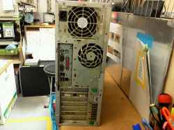 HP hp workstation xw410の旧型PC修理-2