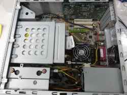 HITACHI PC8DE4-X11311100の旧型PC修理-6