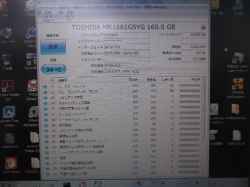 TOSHIBA PSJ501FC5H11KのHDD交換-6
