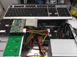 HP d530 cmtの旧型PC修理-21
