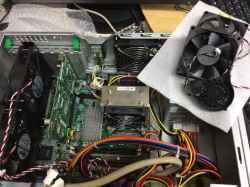 HP XW4600 workstationの旧型PC修理-25