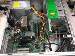 HP XW4600 workstationの旧型PC修理-5