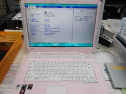 NEC PC-LL550/Rの修理-3