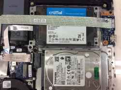 DELL Inspiron P66FのSSD交換-8