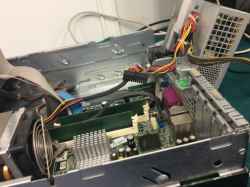 HP Compaq dc5100 SFFの旧型PC修理-13