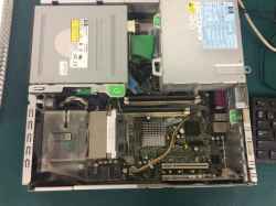 HP Compaq dc5100 SFFの旧型PC修理-4
