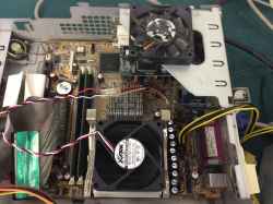 FUJITSU FMVCX610　XDA002の旧型PC修理-8