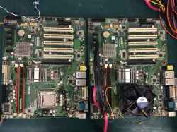 産業用コンピュータ IPC-510MB-00XBEの旧型PC修理-6